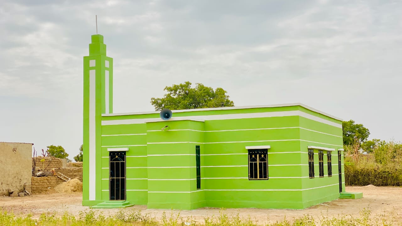 بناء مسجد عطيه جدعان سالم الشمري رحمه الله