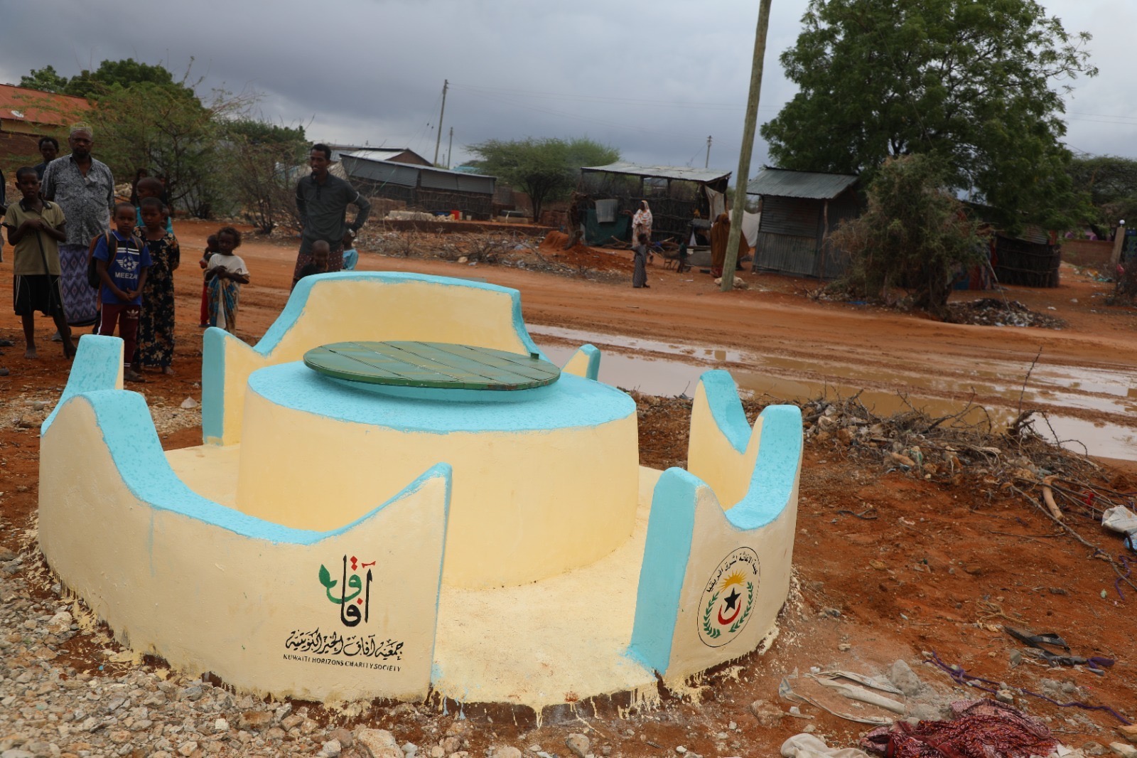 حفر بئرين عبد الله الحقان ابو رجا ووالديه